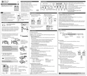Notice DELTA DORE TYXIA 5650 Recepteur
