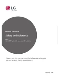 Notice LG 75UW341C телебачення