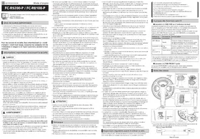 Notice SHIMANO FCR9200P équipements de mesure