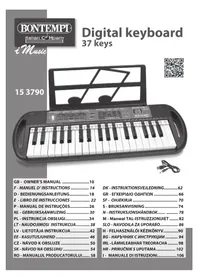Notice BONTEMPI I MUSIC 15 3790 Toetsenbord