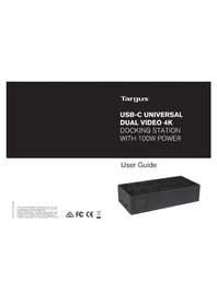 Notice TARGUS DOCK190REU Autres accessoires informatique
