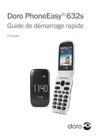 Notice DORO PHONEEASY 632S Téléphone mobile