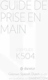 DANEW Konnect 504 - Téléphone mobile