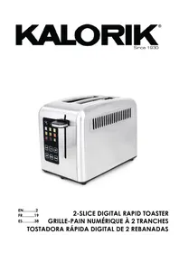 Notice KALORIK TO 50665 Toaster