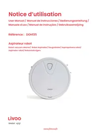 Notice LIVOO DOH135 Robotstofzuiger