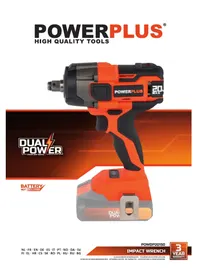 Notice PowerPlus POWDP20150 Visseuse