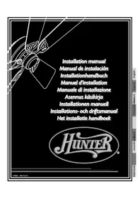 Notice HUNTER CARIBBEAN Ventilateur