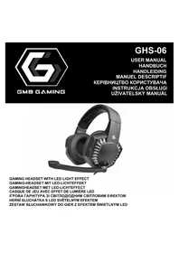 Notice GMB Gaming GHS06 Casque