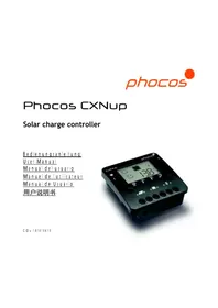 Notice Phocos CXNUP 20 Chargeur de piles