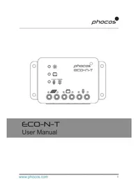 Notice Phocos ECONT Panneau solaire
