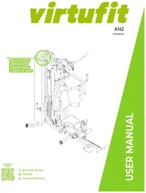 Notice VirtuFit HOME GYM KH2 Équipement de fitness
