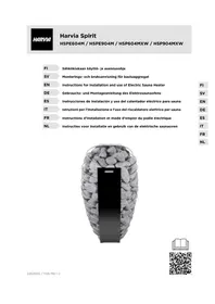 Notice HARVIA SPIRIT WX248 Chauffage