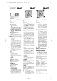 Notice TFA 30.5056.54 Thermomètre