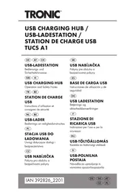 Notice TRONIC TUCS A1 Station de charge USB