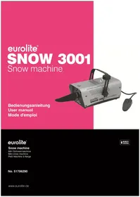 Notice Eurolite LED MEGA STROBE Éclairage