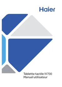 Notice HAIER PAD W700 Tablette