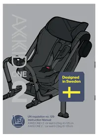 Notice Axkid ONE 2 Bērnu autosēdeklis