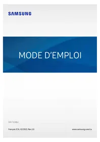 Notice SAMSUNG GALAXY TAB ACTIVE 4 PRO Tablette