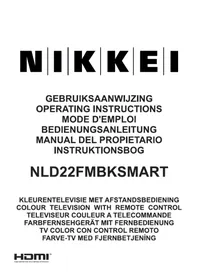 Notice NIKKEI NLD22FMBKSMART Fernseher