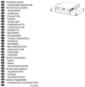 Notice FABER HIGHLIGHT 91 X Hotte