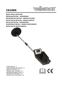 Notice VELLEMAN CS100N Detektor