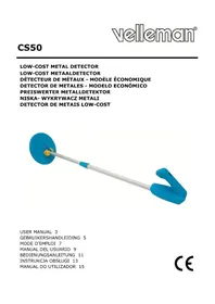 Notice VELLEMAN CS50 Détecteur