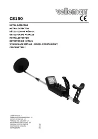 Notice VELLEMAN CS150N Detektor