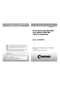 Notice TECHNOLINE MA 10006 Station Météo