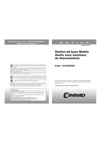 Notice TECHNOLINE MA 10001 Station Météo