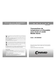 Notice TECHNOLINE MA 10300 Station Météo