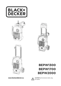 Notice BLACK & DECKER BEPW2000 Pressure washer