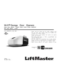 Notice LIFT-MASTER 81602 Porte de garage