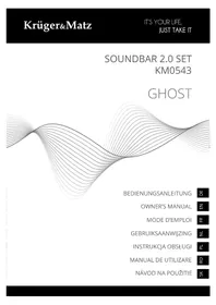 Notice Krüger&Matz GHOST KM0543 Soundbar