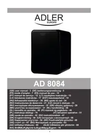 Notice ADLER AD 8084 фрижидер