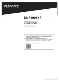 Notice KENWOOD DNR1008RVS Système de navigation GPS