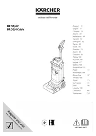 Notice Kärcher BR 304 C ADV Aspirateur industriel