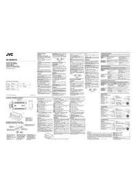 Notice JVC KSDR2001D Récepteur audio-vidéo