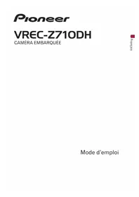 Notice PIONEER VRECZ710DH Dashcam