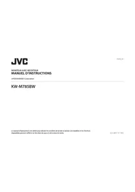 Notice JVC KWM785BW Récepteur audio-vidéo