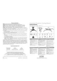 Notice MANHATTAN 461184 Accessoire de projecteur