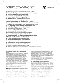 Notice ELECTROLUX E9OOGC23 Nettoyeur à vapeur