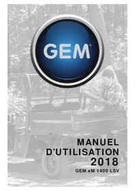 Notice GEM INTL (2018) Voiture