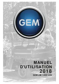 Notice GEM EM1400 INTL (2018) Voiture
