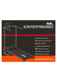 Notice Gymform SLIM FOLD Tapis de course