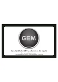 Notice GEM EM1400 LSV (2016) Voiture