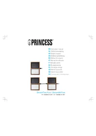 Notice PRINCESS DINNER4TWO PURE 104020 Placa teppanyaki