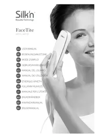 Notice SILKN FACETITE H2111 Appareil de soins de la peau