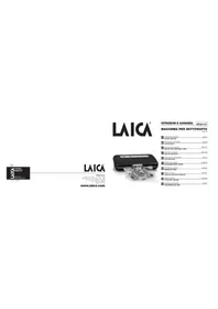 Notice LAICA VT3117 Vakuumverpackungsmaschinen