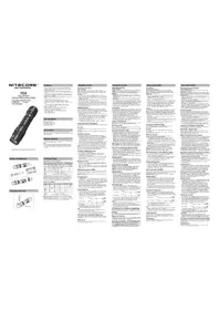 Notice Nitecore P10IX Lampe de poche