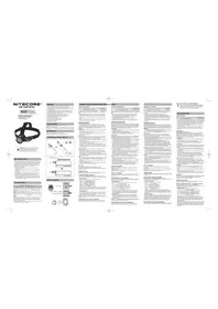 Notice Nitecore HU60 Lampe de poche